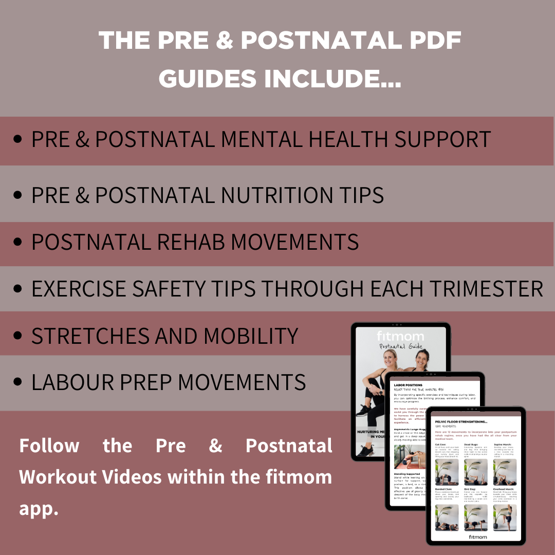 PRE & POSTNATAL PDF GUIDES